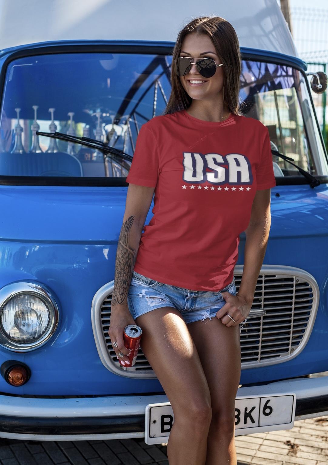 "USA" Tee