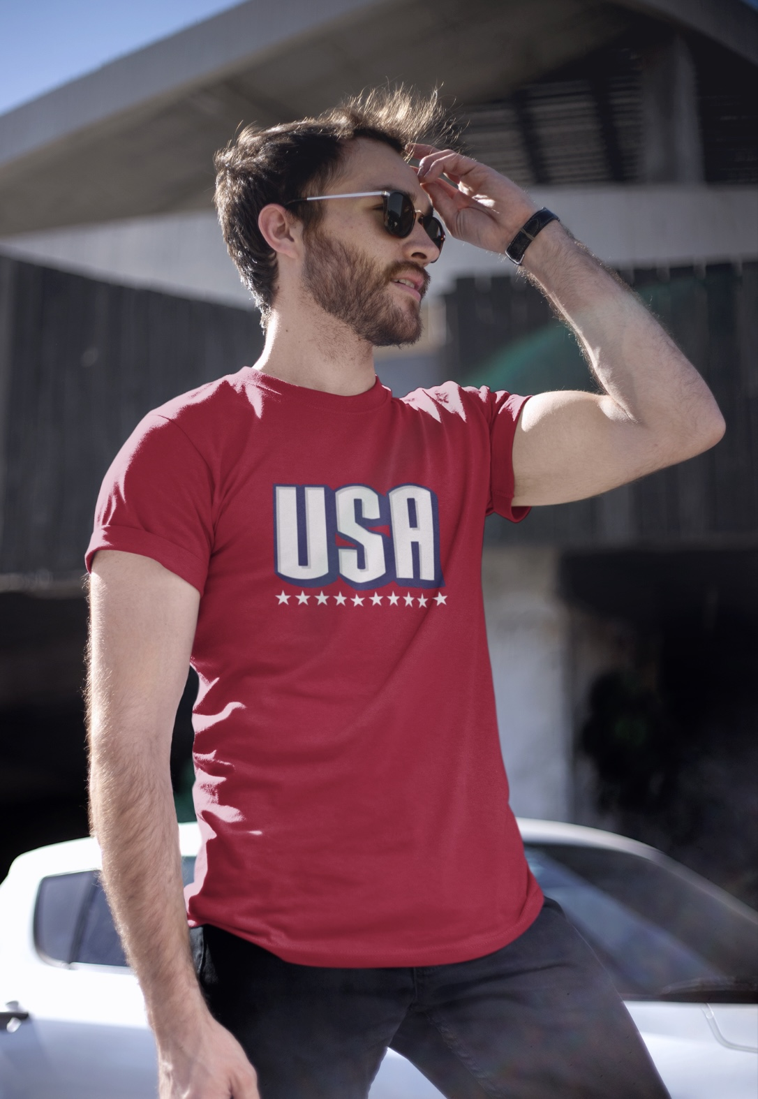 "USA" Tee